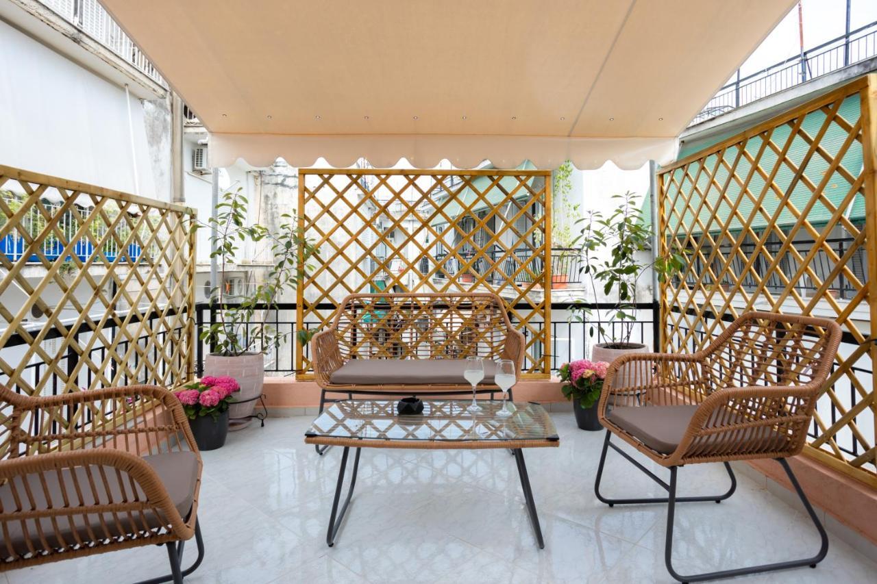 Aurora Apartment In Corfu Center エクステリア 写真